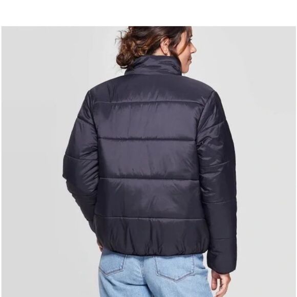 Universal Thread Women's Puffer Jacket Water Resistant - Picture 2 of 11